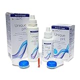 Box O' Mart Menicon Unique pH Multi-Purpose Solution 4 Oz, Unique pH Travel Pack 2.5 Oz and DMV Lens Remover, Bundle of 3 Items