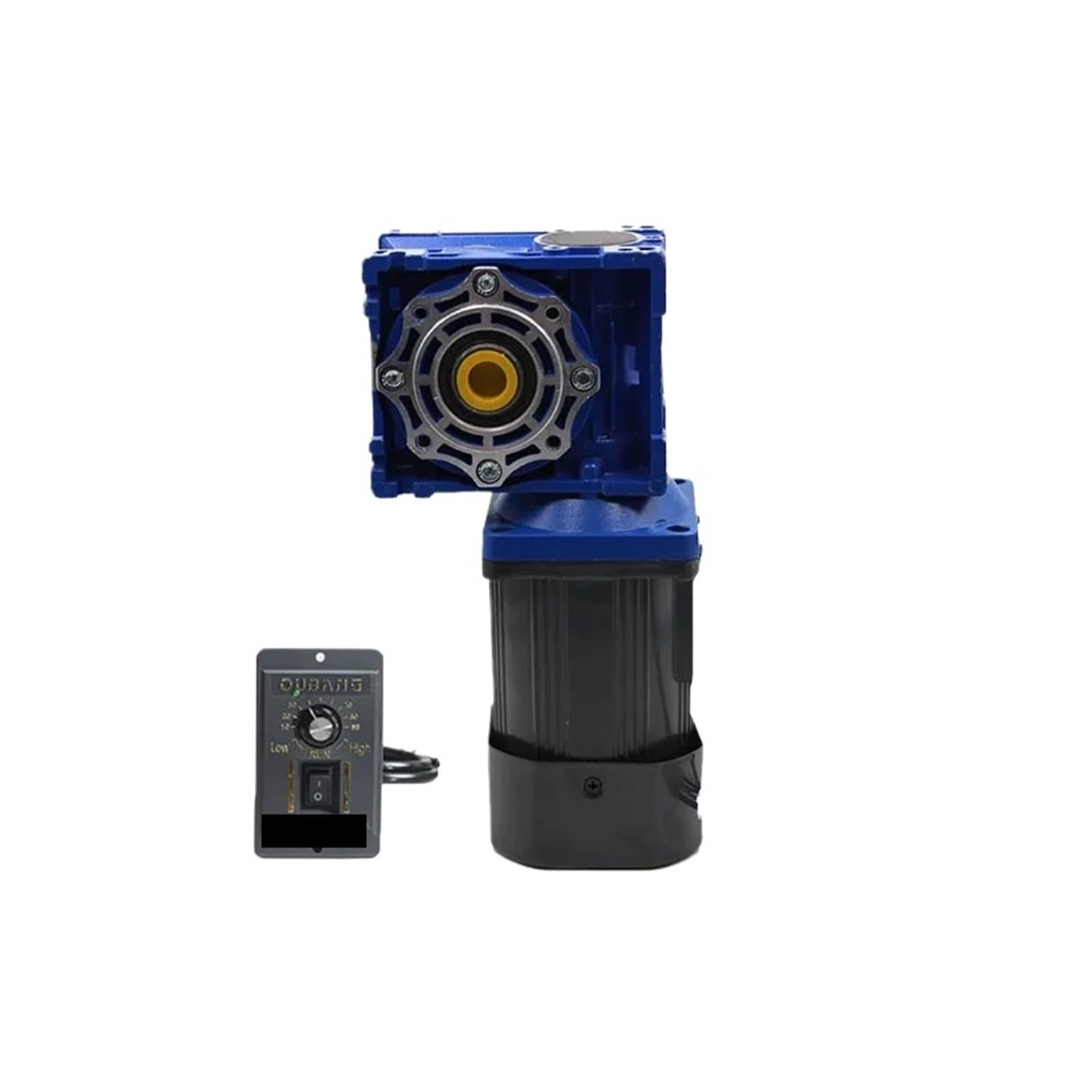 ANERTQUIH Asynchronous Motor RV40 AC Gear with Worm Reducer 220V with Speed Regulator 90W Adjustable Can CW CCW(0-27RPM 220V)