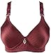 Produktbild dahuo Damen-Bralette, ohne Kabel, volle Abdeckung, für jeden Tag Gr. 90B, 6