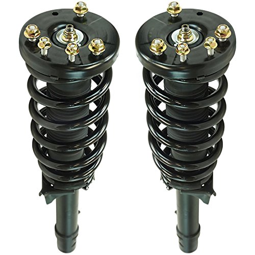 Image of TRQ Front Driver and Passenger Side Strut and Spring Assembly Set