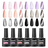 Das perfekte Geschenk - Ob für Anfänger oder professionelle Nagelkünstler, Freunde, die Nail Art mögen oder eine Belohnung für sich selbst, dieses Gel-Nagellack-Kit ist definitiv ein perfektes Geschenk. Begrüßen Sie das gute neue Jahr mit wunderschönen Nägeln!