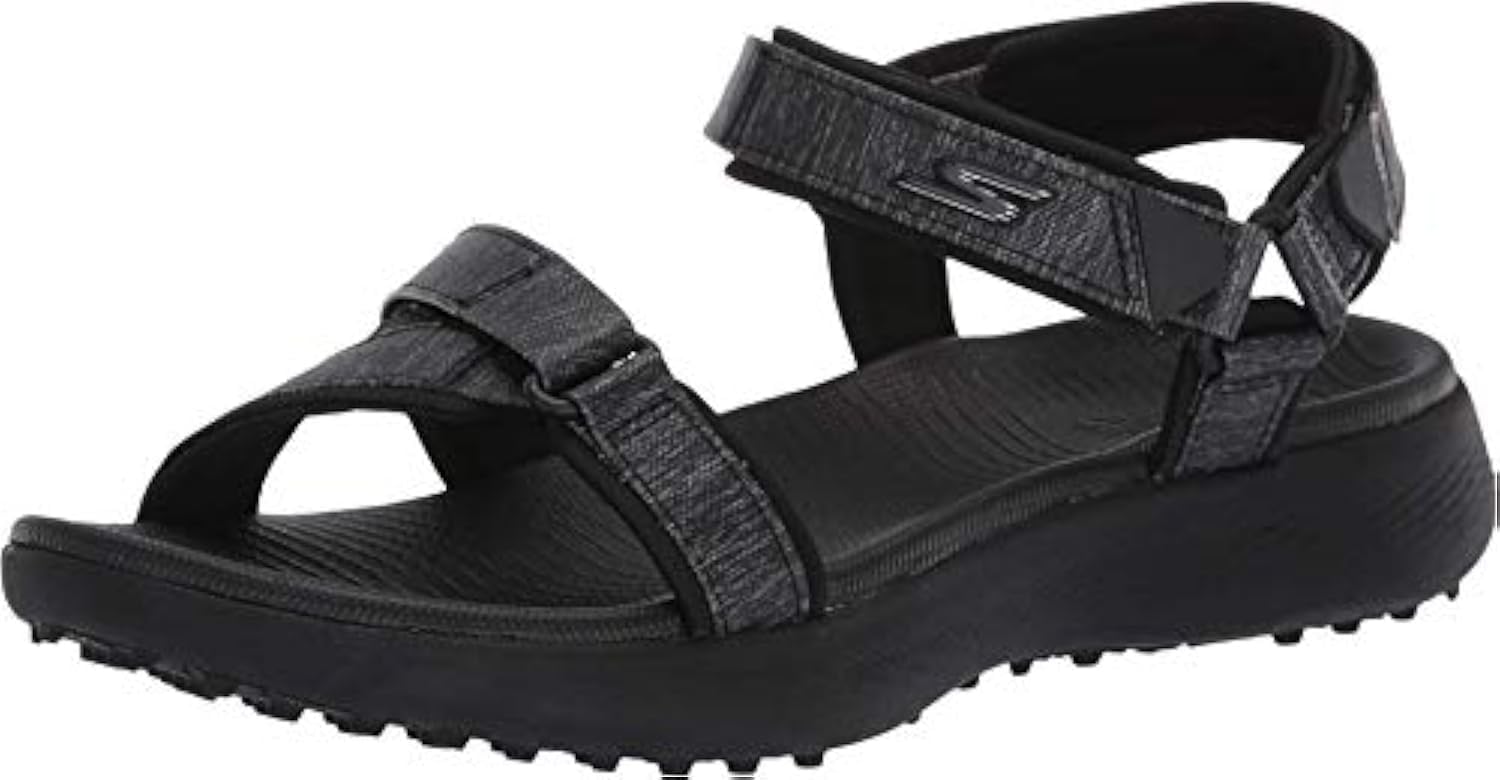 Skechers Go Golf 600 Sandal Black/Black 10 B (M)