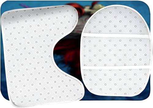 Badvorleger Set Anime-Horror-Schädel Badgarnitur 3 Teilig, Bodenvorleger U-förmiger WC-Vorleger WC-Deckelbezug, rutschfest, Waschbar für Badewanne, Dusche, Badezimmer – Bild 7