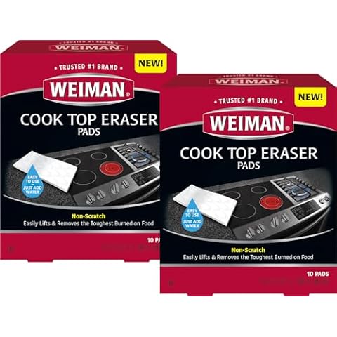 Weiman Cooktop Eraser Pads Cover