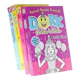 Dork Diaries Series (Book 1-4) By Rachel Renee Russell 4 Books Collection Set (Dork Diaries, Dork Diaries: Party Time, Dork Diaries: Pop Star & Dork Diaries: Skating Sensation)
