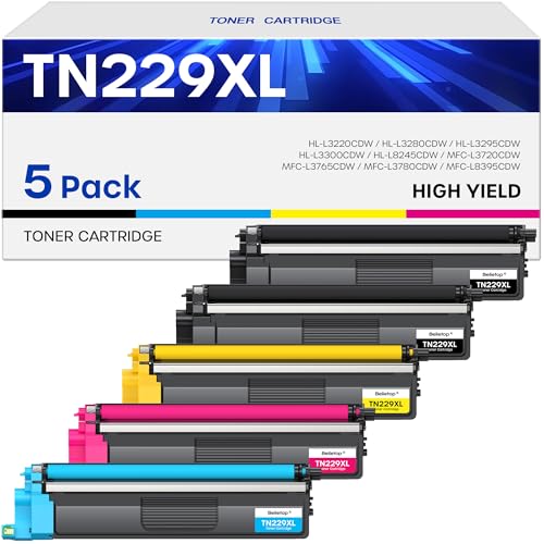 Cartouche TN229XL de remplacement Brother HL-3280CDW laser toner XL