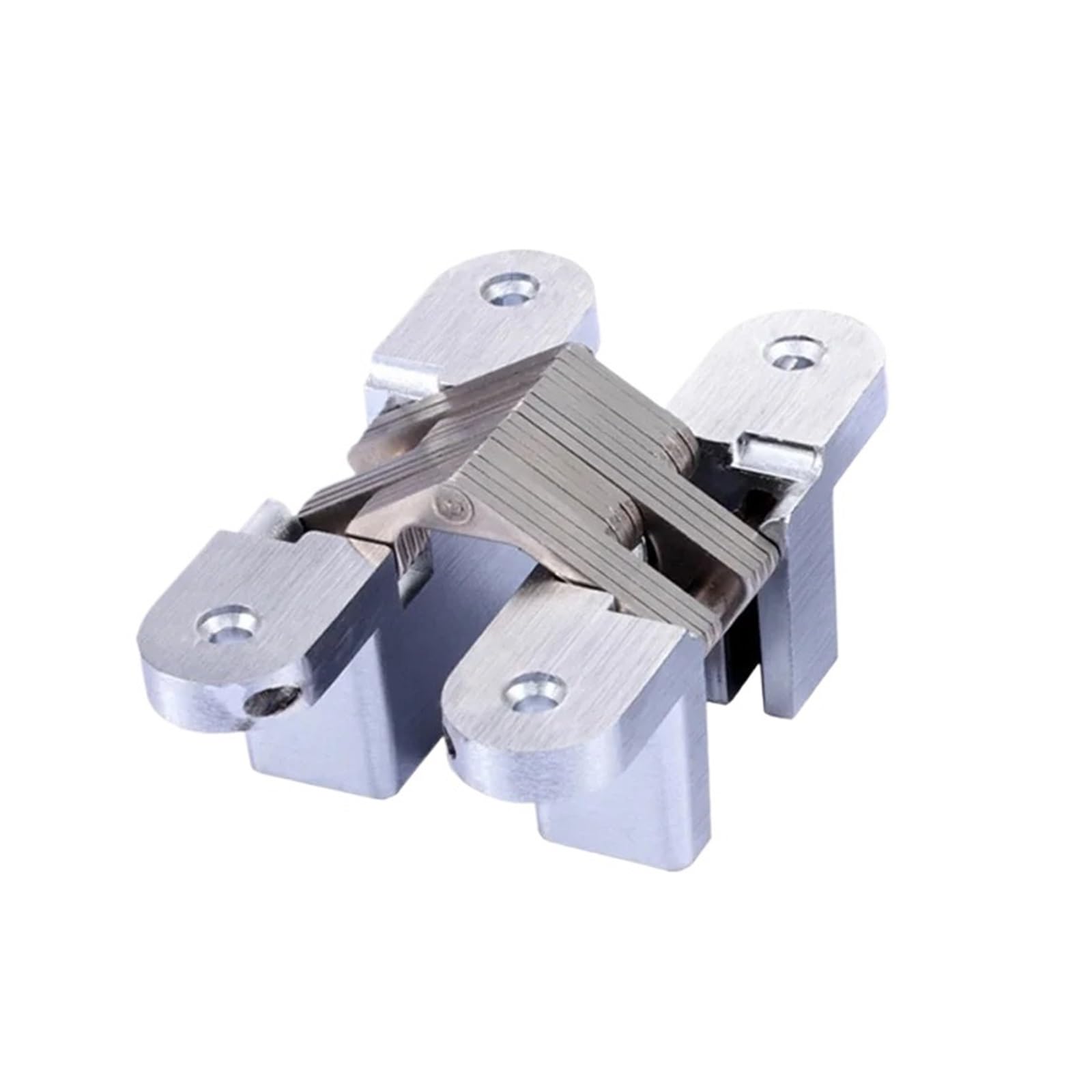 Charnière de meuble 10kg charge lourde inox 13x45mm pour système dissimulé
