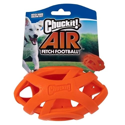 Chuckit Air Fetch Football Dog Toy, Orange #TOP27