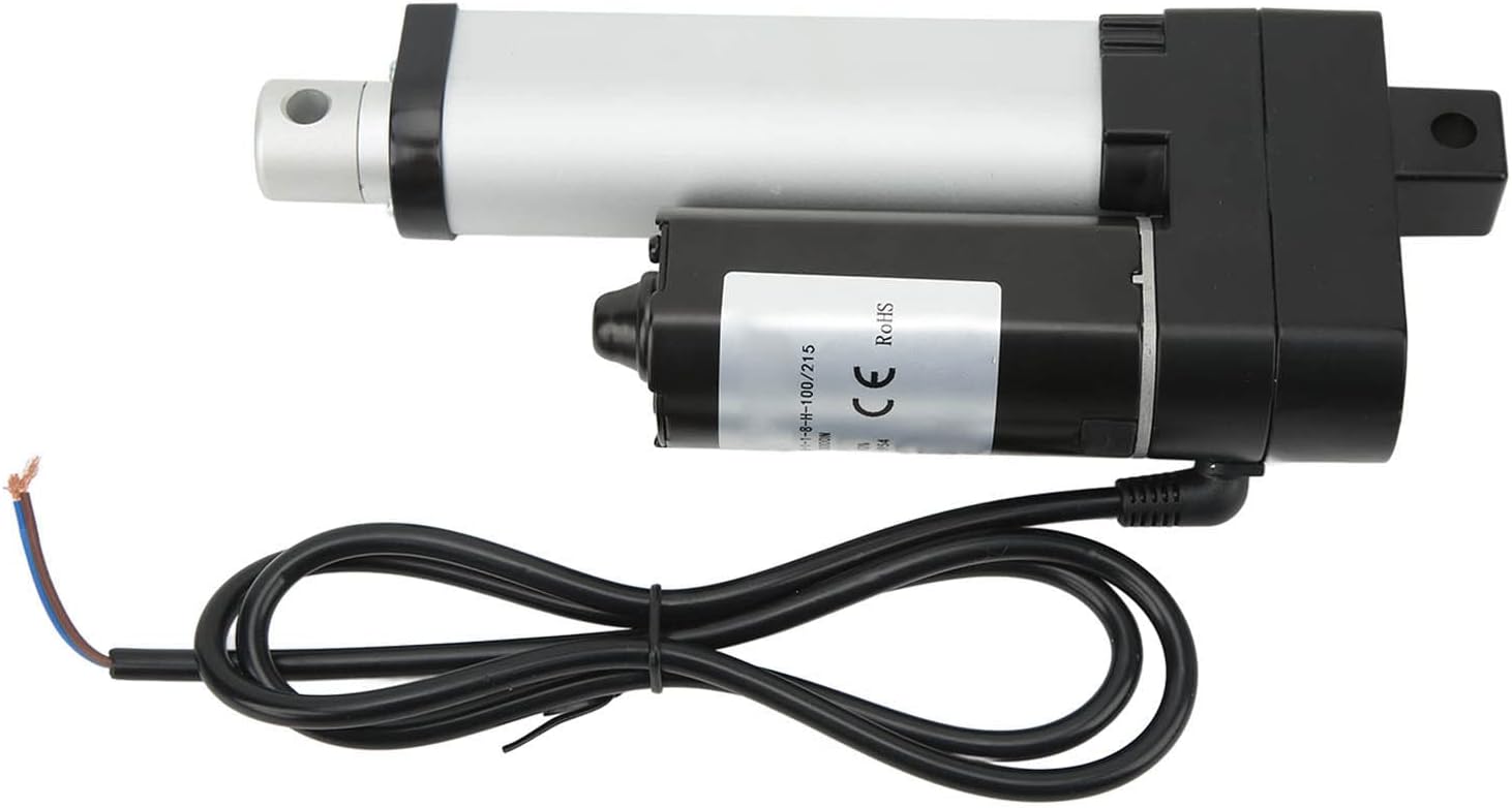 Electric Linear Actuator 150mm Stroke 3000N Heavy Duty for Lifting System Camera Rack Sofa Aluminum Alloy Motor
