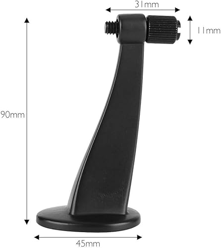 Miniatura 6 de Adaptador de trípode para telescopio, soporte de adaptador de montaje de trípode binoculares, interfaz estándar de tornillo de 1/4, para telescopio