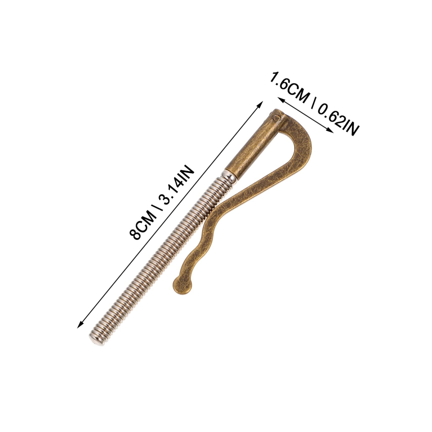 VANZACK Alloy Money Clips Spring Clips 2 Pack for Wallet Credit Holders Check Holders