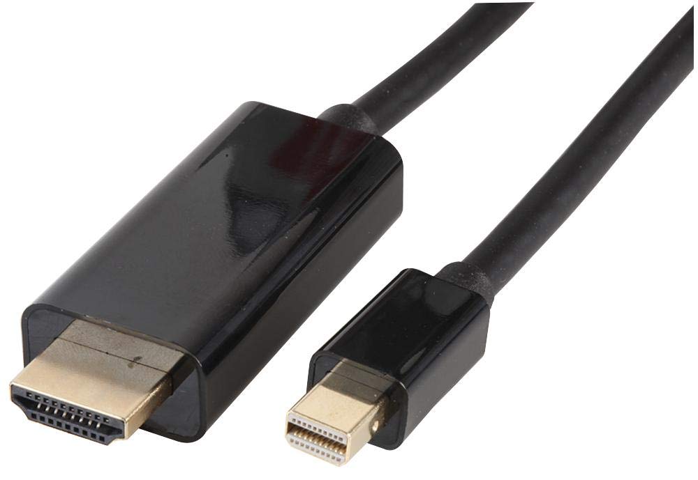Pro Signal Black Mini Displayport To Hdmi Cable, 5M