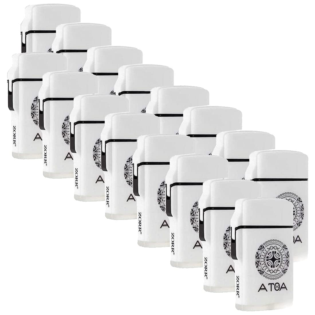 HND Pack de 20 Briquets Tempête Torche Patutiki Blanc