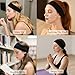 IMYORT 9PCS Headbands for Women and Men Stretchy Headband Soft Hair Band Fashion Head Bands for Women's Hair Workout Yoga Running Unisex Accessories Black