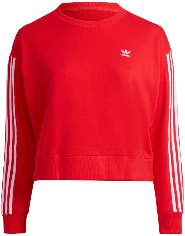 adidas red jumper womens