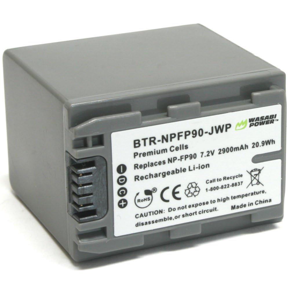 Wasabi Power Battery for Sony NP-FP90