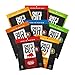 Chef's Cut Gluten Free Real Beef, Chicken, Turkey, and Bacon Jerky, Deluxe Variety Pack, 8 Count