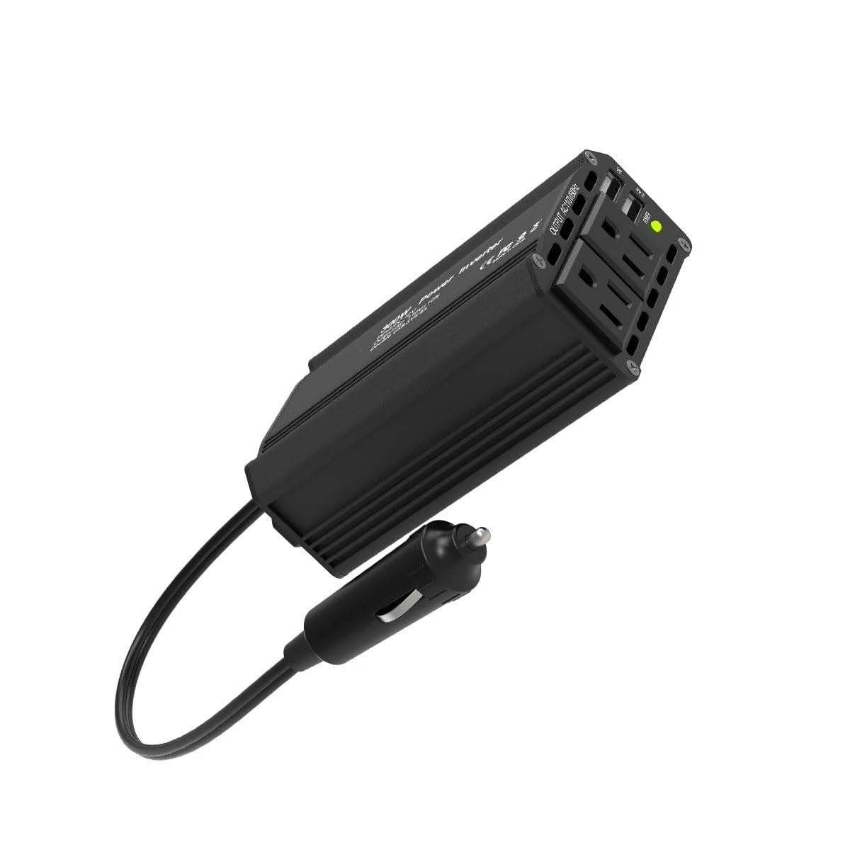 Inversor De Corriente Para Coche De 300 W CC 12 V A CA 110 V Con Dos Puertos USB De 5,4 A Inversor Onda Pura Convertidor