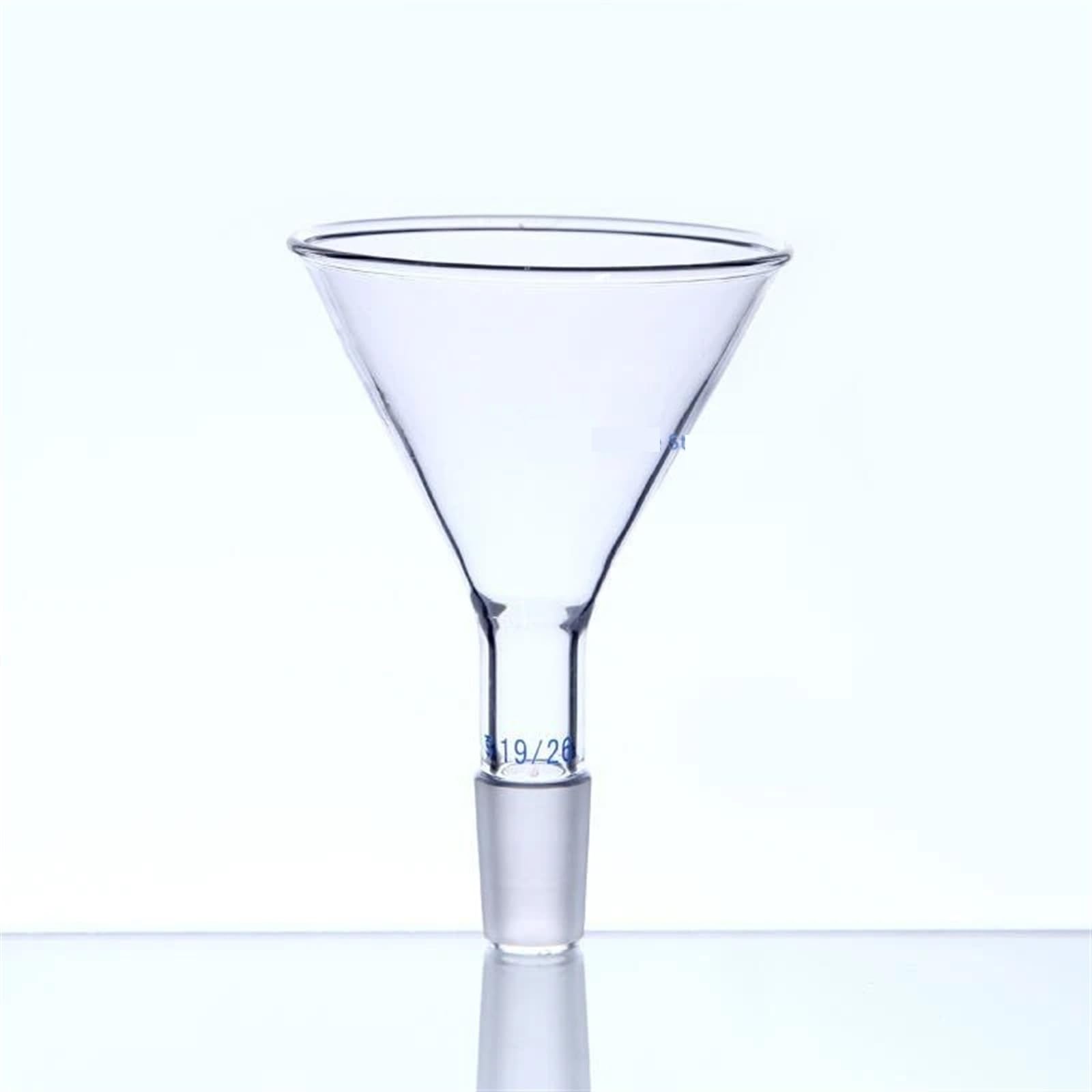 Glas Becherglas Kegelkolben Set, 1 Stück Klares 50 mm bis 150 mm Chemie-Laborglas(80mm Joint No.24)