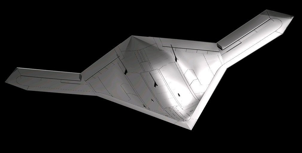Amazon | プラッツ 1/72 アメリカ海軍 無人爆撃機 X-47B