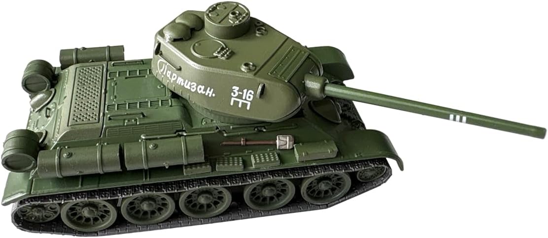1/72 Scale Russian T34 T-34-85 Medium Tank Metal Model Gift Ornament Collection (3-16)