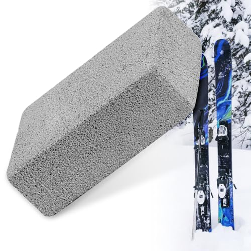 Riisoyu Piedra Gomosa para Snowboard, Piedra de Bloque de Goma para Rectificar Piedra Abrasiva de Goma Gomosa Bordes Piedra de Esquí para Snowboard Goma Abrasiva Quitar Rebabas