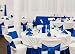 Spring Rose(TM) Royal Blue Wedding Satin Chair Sashes(set of 10). These Are a Wonderful Decoration for Your Chairs. Be Sure and Add Them to Your List of Party Supplies.