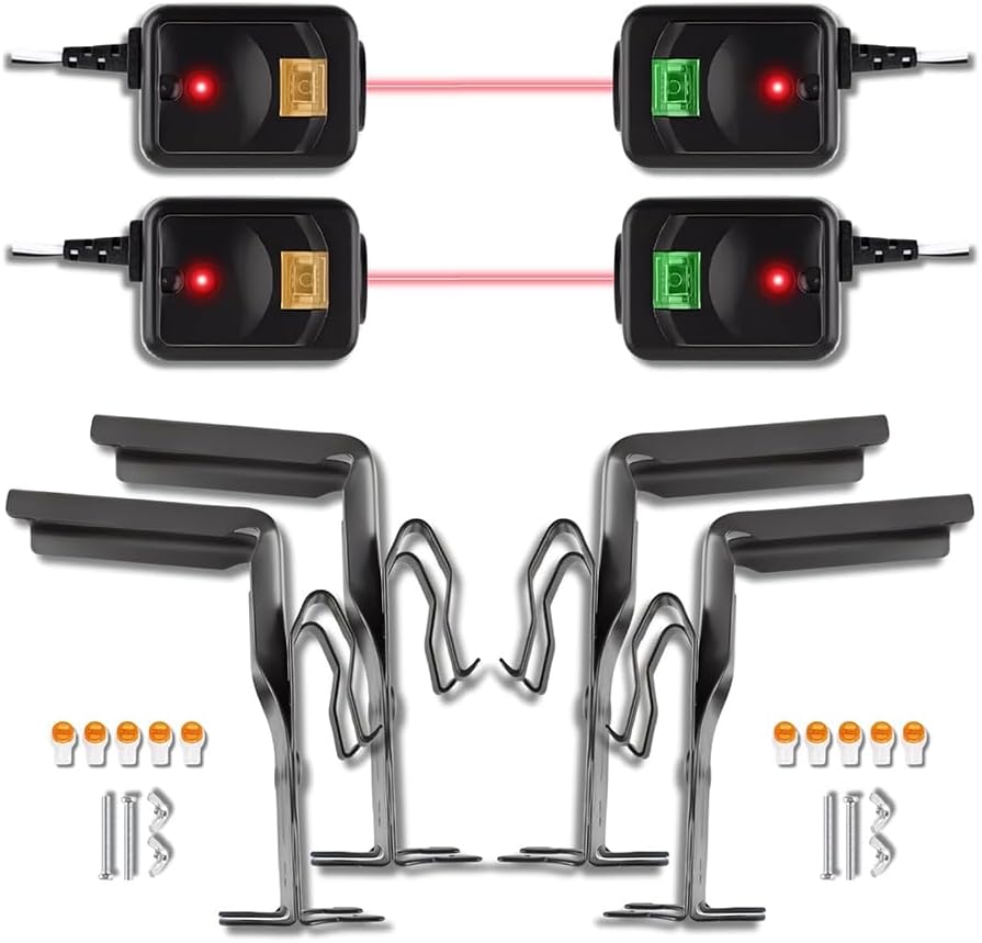 2X 820CB SafetySensor Eye Bracket Kit, Garage Door Openers 1997 Onwards, Replacement 41A5034 A