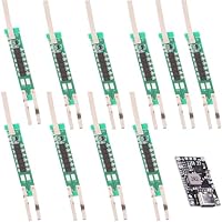 Youmile – Youmile 10 Stück 2S 7,4V 18650 Schutzplatine 9A BMS Li-Ionen