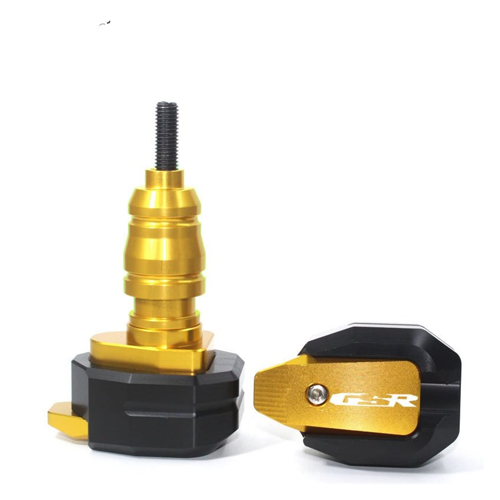APLUZ per Suzuki per GSR 400 per GSR 600 per GSR 750 per GSR400 per GSR600 per GSR750 Protezione dalla Caduta Paratelaio Carenatura Guardia Anti Crash Pad Protezione Cuscino d'urto (Colore : Bianca)