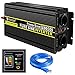 Produktbild novopal® Spannungswandler 12V auf 230V 3000W/6000W Reiner Sinus Wechselrichter Konverter mit Zwei AC-steckdosen mit Fernbedienung und 2.1A USB