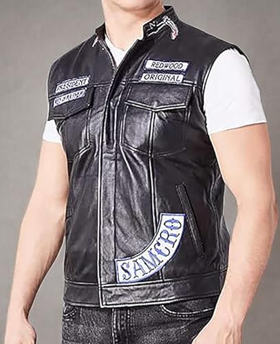 Sons-of-Anarchy Vest Jacket With Multi Patches3