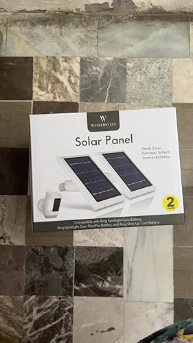 Wasserstein Solar Panel Compatible With Ring Spotlight Cam/Plus/Pro Battery, Stick Up Cam/Pro & Outd | New | CA$50.00 | Hamilton - View #5