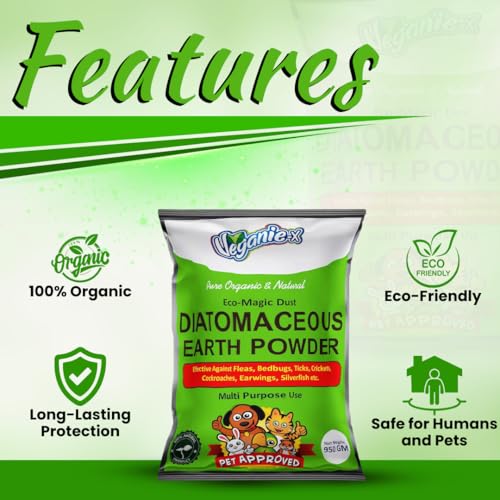 Image of Veganie - x Diatomaceous Earth Powder 100% Pure Organic Naturtal (950gm)