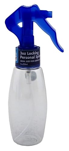 Sprayco Botella de viaje de 3 onzas en aerosol de bloqueo (12 piezas) Clrs surtidos (3.0 fl oz)