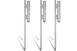 3-Piece Shimeyao Flag Spike Stakes for Heavy-Duty Flag Poles