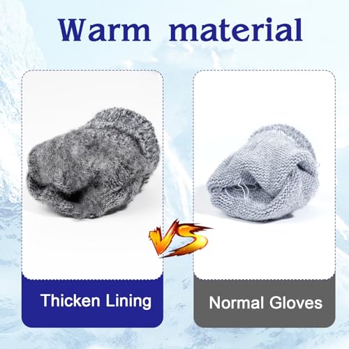 Image of ONESING 6 Pair Baby Gloves Toddler Gloves Toddler Winter Gloves Kids Gloves Winter Stretchy Knit Gloves for Kids Boys Girls