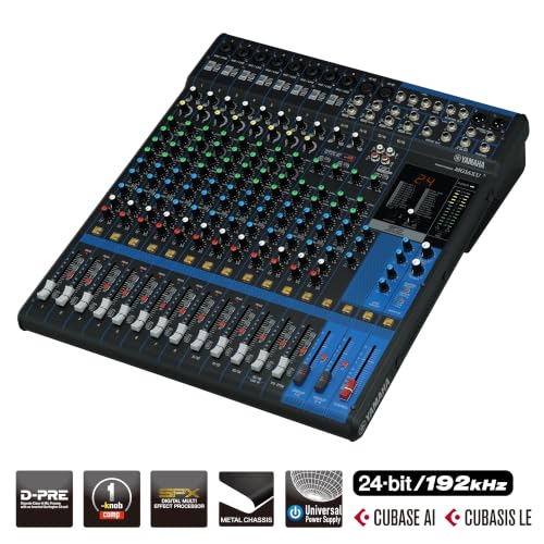 Image of Yamaha MG16XU 16-Input 6-Bus Mixer with Effects