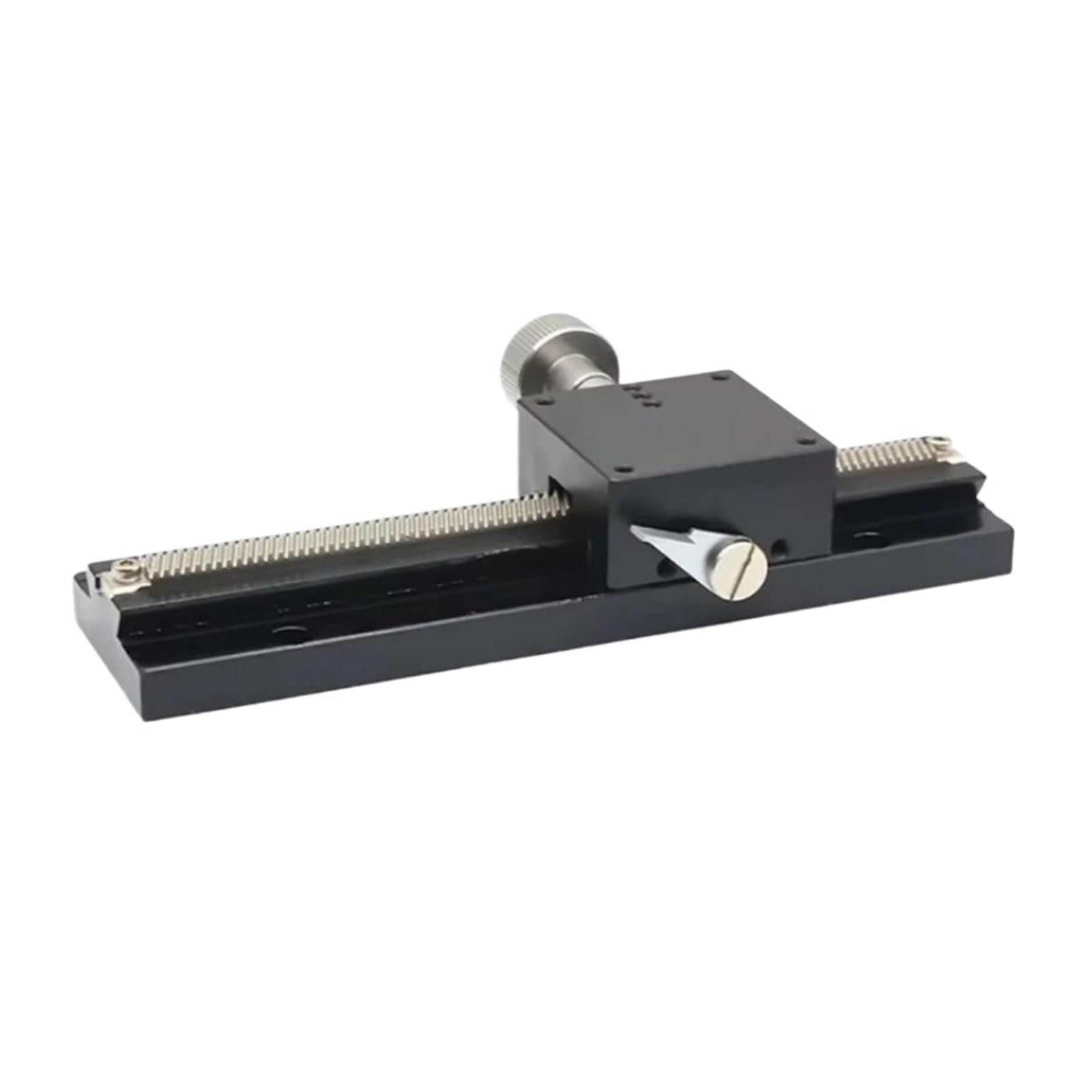 KOSBO Corredera de Corte de Cola de Milano de Largo Alcance con Eje X Mesa Deslizante de Cola de Milano Plataforma de Desplazamiento Manual LWX40(100mm)