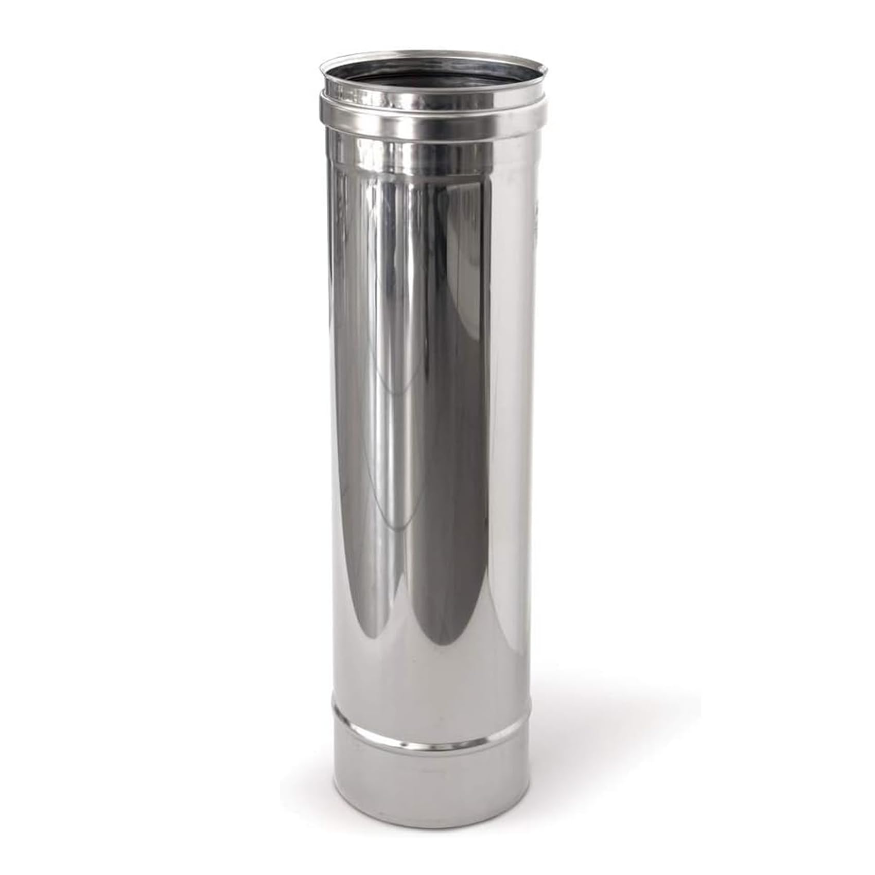 CANNA FUMARIA TUBO ACCIAIO INOX AISI 304 diam. 300 MT 1 spess. 0,5 mm CAMINO