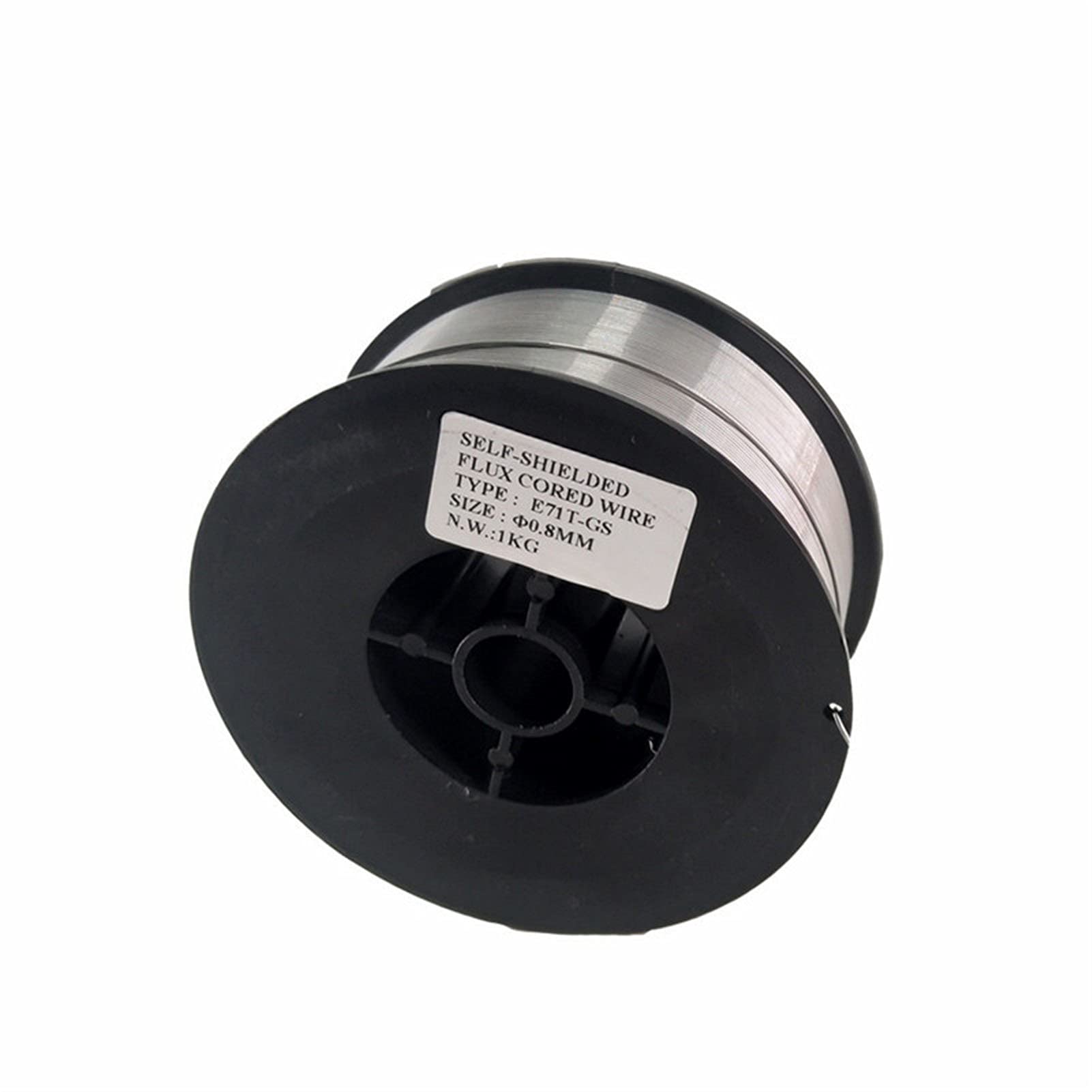Shuxiang-Filo per Saldatura 1 Rotolo, Filo di Filo Metallico in Acciaio Inossidabile, Senza Azzurro E71T-GS, Filo Nucleo del Flusso, Diametro 0,8 mm / 1,0 mm Buona Resistenza alla corrosione