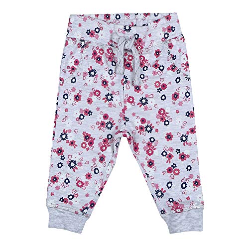 Image of Mothercare Girls 2 Pocket Floral Printed Joggers 204659403-P