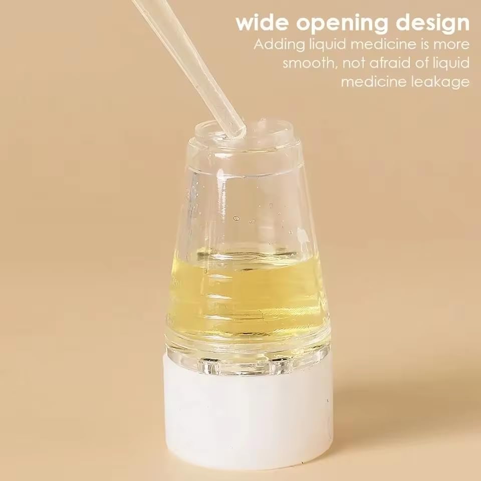 DD RETAILS Scalp Applicator Comb || Hair Oil Applicator Bottle For Scalp Oil || Anti Hair Loss Dispenser || Anti-Leak, 6Ml Scale Control, Salon Care, Oily/Greasy Hair (Pack Of 1) (Scalp Applicator) 1