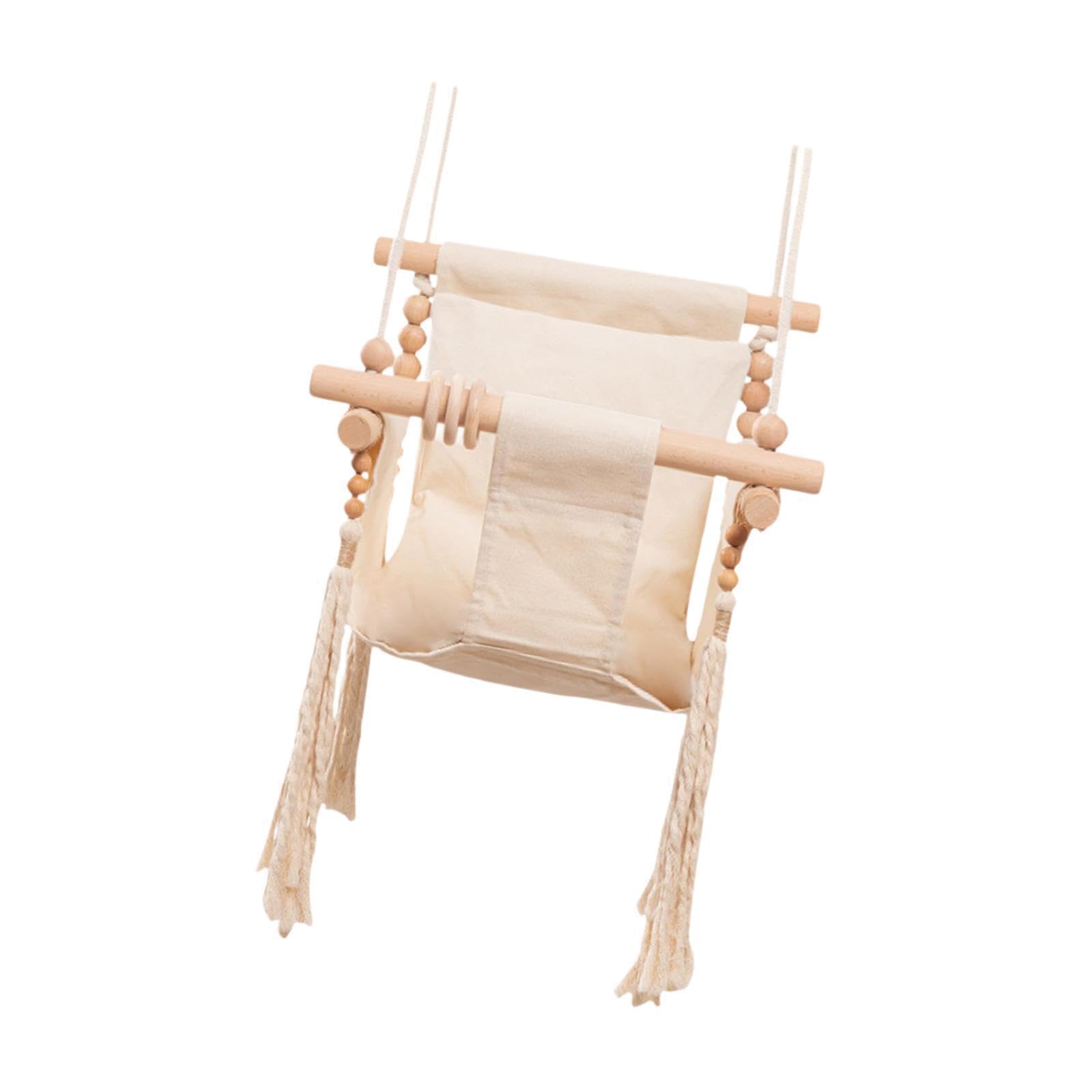 Columpio de para Madera para bebés y niños pequeños, Ideal para Interiores y Exteriores. Seguridad y Comodidad.