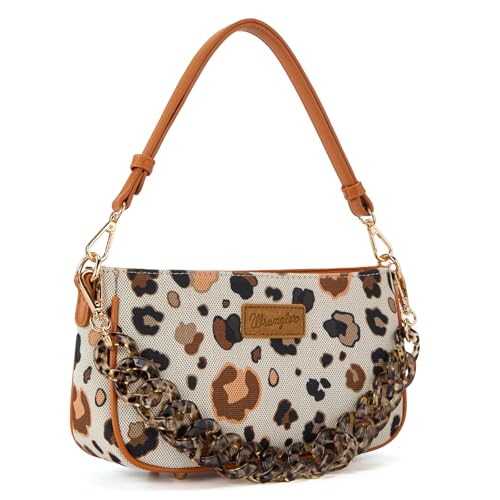 Bolso pequeño de hombro Wrangler estampado de leopardo miniatura 1