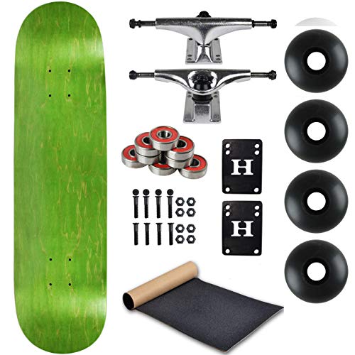 Moose Complete Skateboard Stain Green 8.25