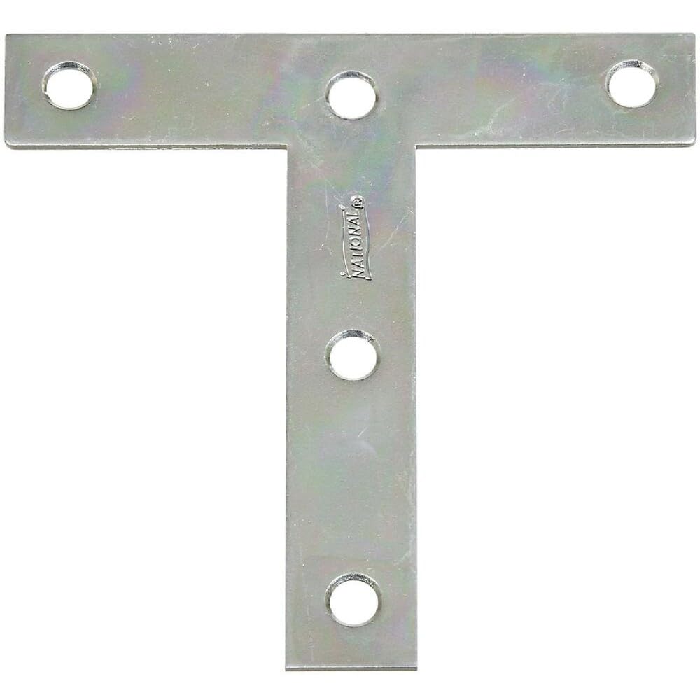 Plaque de zinc T anti-rouille pour réparer et renforcer les assemblages bois