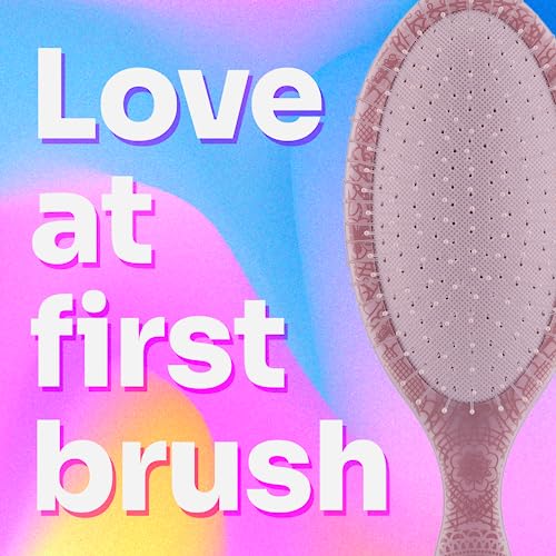 WetBrush Original Detangler Hair Brush with Ultra Soft Intelliflex Bristles to Gently Separate Knots With Ease, Does Not Rip Hair, For All Hair Types, Reclaimed Romance Collection, Purple - Image 3