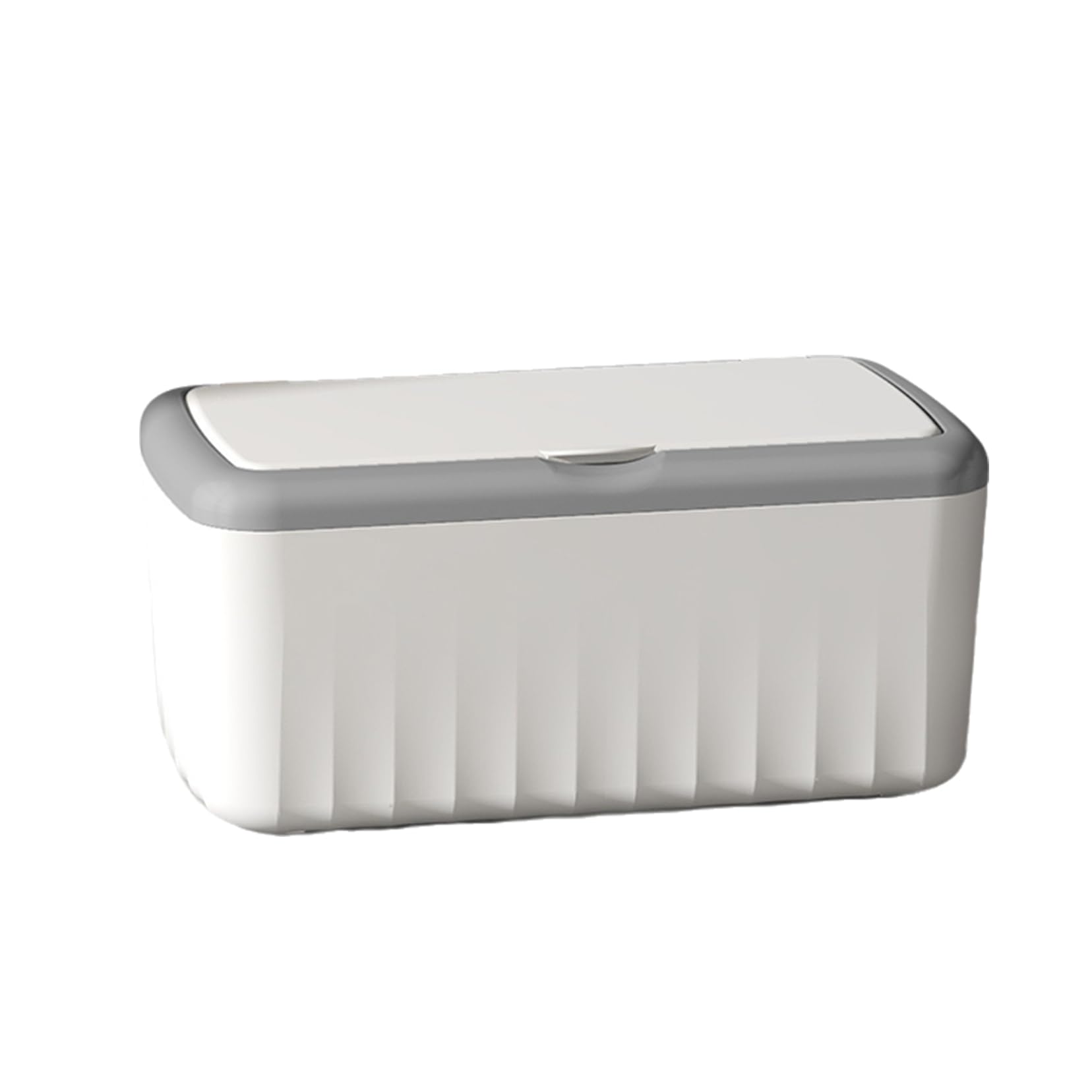 Dispensador De Toallitas Multifuncional, Porta Toallitas para Bebé Y Adulto, Contenedor De Toallitas Recargable Antideslizante, Mantiene Las Toallitas Frescas White-L