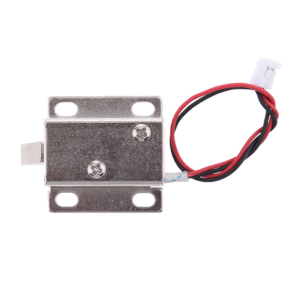 ATORSE® 24V 0.53A Mini Electric Magnetic Electromagnetic Lock Door Access Entry Locker Replacement-image-4